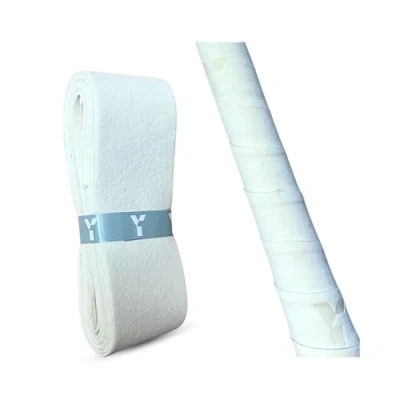 Afbeelding van Y 1 hockey, zeem hockeystick grip wit, super zachte lederen doek, comfortabele hockeysticktape in natte omstandigheden, dubbelzijdig, grote waarde