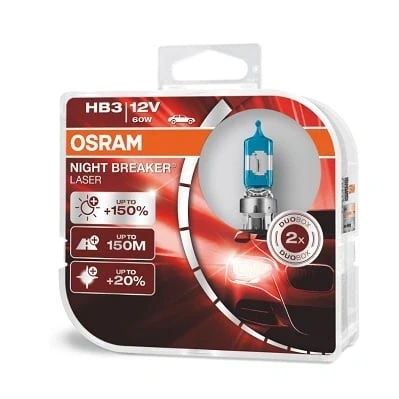 Afbeelding van Osram HB3 Night Breaker Laser +150% 9005NL Autolampen