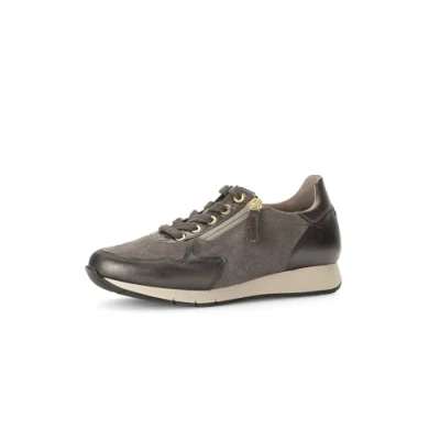 Afbeelding van Gabor 52.488.20 dames sneaker grijs maat 42 (EU) 8 (UK)