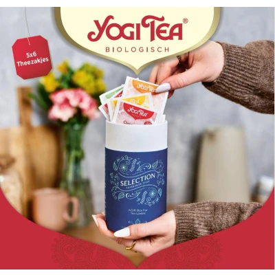 Afbeelding van Yogi Tea pgb favourite selecti 30st