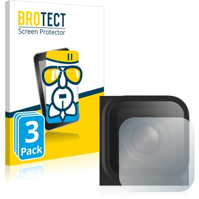 Afbeelding van BROTECT Screenprotector voor GoPro Hero 9 Black (Lens) Folie Beschermfolie Beschermglas transparant (3 Stuks)