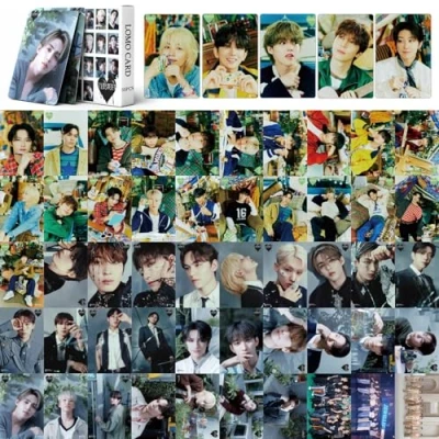 Afbeelding van 55 stuks Seventeen fotokaarten, nieuw album Lomo ansichtkaarten voor fans