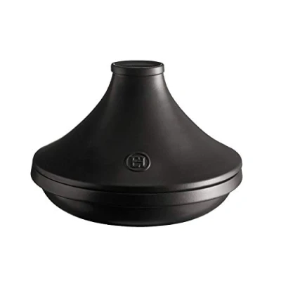 Afbeelding van Tajine Emile Henry Delight Slate Zwart Deksel Ø 275 mm
