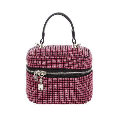Afbeelding van myMo ROCKS Handtas pink / zwart