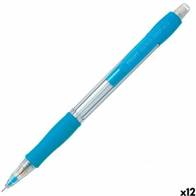 Afbeelding van Vulpotlood Pilot Super Grip Blauw 0,5 mm (12 Stuks)