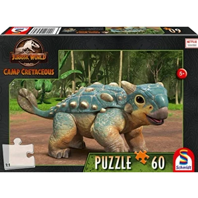 Afbeelding van Schmidt Spiele 56435 Jurassic World Camp Cretaceous, Der Ankylosaurus Bumpy, 60 Teile Kinderpuzzle