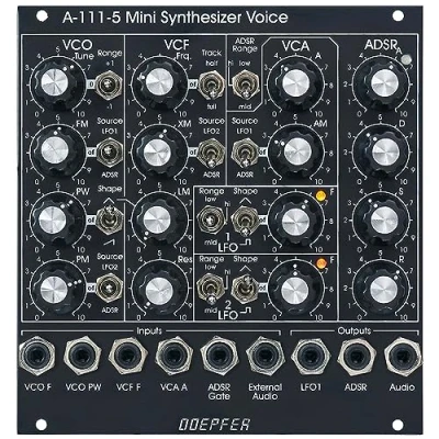 Afbeelding van Doepfer A 111 5v synthesizer Voice Vintage Edt. modular