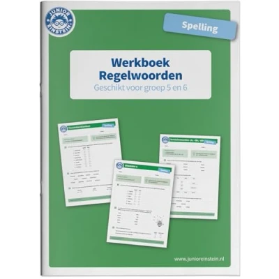 Afbeelding van Regelwoorden geschikt voor groep 5 en 6 Werkboek