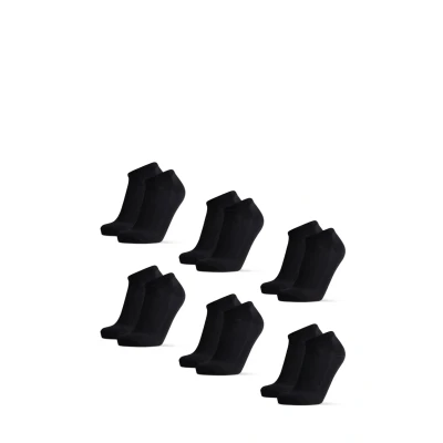 Afbeelding van Danish Endurance 6 PACK Enkelsokken, Maat: 35 38, Black