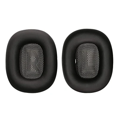 Afbeelding van kwmobile 2x oorkussens geschikt voor Apple AirPods Max Earpads koptelefoon in zwart