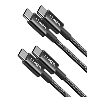 Afbeelding van Anker New Nylon USB C kabel, 2 pack, naar kabel (1 m 60W),USB 2.0 Type oplaadkabel voor MacBook Pro 2020, iPad Air 4, Galaxy S20, Switch, Pixel, LG en nog veel meer
