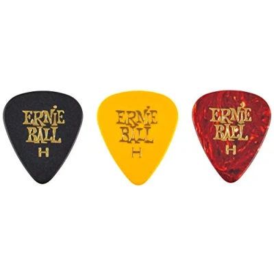 Afbeelding van Ernie Ball P09180 Heavy Assorted Color Cellulose Picks, bag of 12