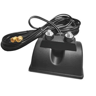 Afbeelding van F11CS WiFi RP SMA antenne verlengkabel adapter met magnetische standaard, dual band WLAN signaal booster, 3 m kabellengte voor repeater en range extender