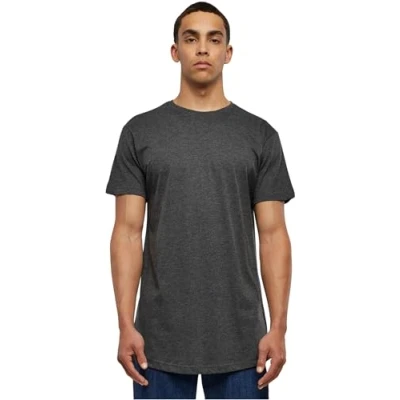 Afbeelding van Urban Classics Shaped Long Tee T shirt actraciet 5XL 60% katoen, 40% polyester Basics, Street wear