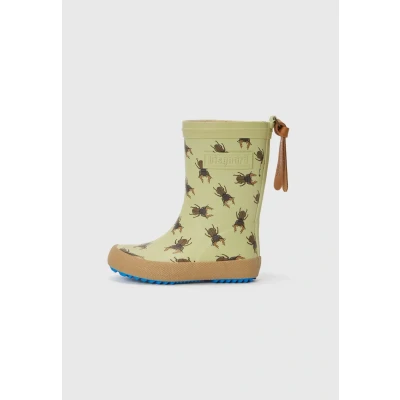 Afbeelding van Bisgaard Unisex Kids Fashion Rain Boot, Brown Beetles, 30 EU