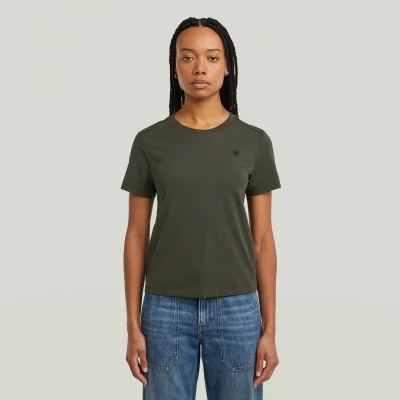 Afbeelding van G Star RAW T shirt Nifous met klein logoborduursel
