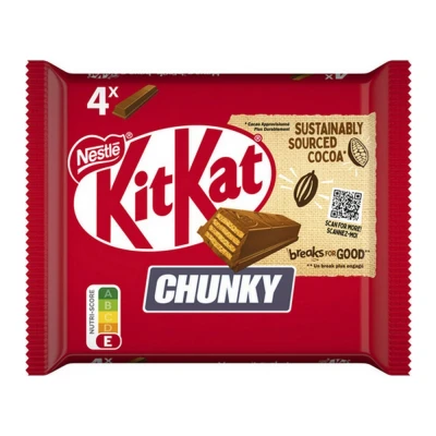 Afbeelding van Kitkat Chunky Milk Multipack 20 x 4 40 gram