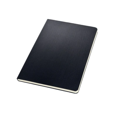 Afbeelding van Schrijfblok Sigel CONCEPTUM softcover A5 zwart gelinieerd