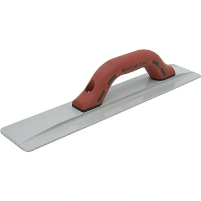 Afbeelding van Marshalltown handreiniger met Durasoft handvat, gemaakt van magnesium, voor vloer en beton, afmeting de stijltang: 305x79 mm