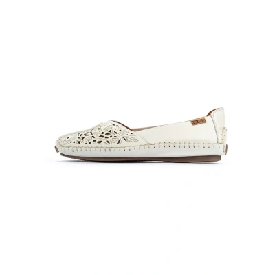 Afbeelding van Pikolinos Jerez Ballerina&#039;s, Dames, Maat: 36, White Kalfsleer