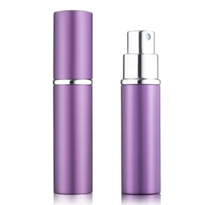 Afbeelding van 5starwarehouse® Navulbare Parfum Verstuiver Aftershave Travel Spray Miniatuur Fles 6ml Paars