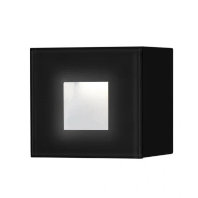 Afbeelding van Konstsmide Chieri 7864 750 LED buitenlamp (wand) Energielabel: G (A G) 1.5 W Zwart