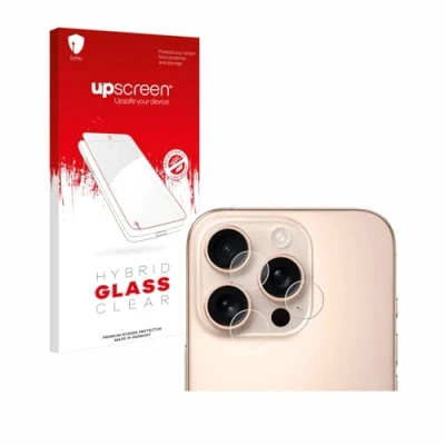 Afbeelding van upscreen Beschermfolie Screen Protector voor Apple iPhone 16 Pro (ALLEEN Camera Lens) Beschermglas 9H Hardheid, Antikras, Anti Vingerafdruk