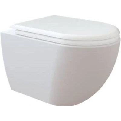 Afbeelding van Wandcloset BWS Freedom Randloos Met Bidet Glans Wit (Excl. Zitting)