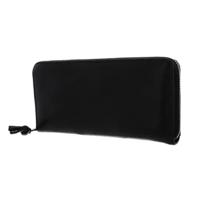 Afbeelding van FREDsBRUDER Leren Portemonnee Jola Wallet Big Black Zwart