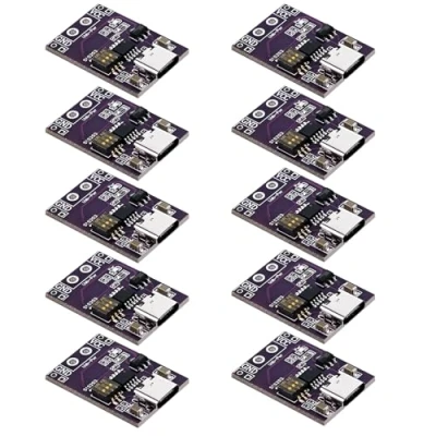 Afbeelding van 10 stuks QC/PD/AFC voeding Trigger module: USB C, 5 V, 9 12 15 20 DC Spoof Scam Fast Charge Polling Detector, snellaadtrigger, PD notebook wisselboard module