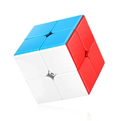 Afbeelding van TOYESS Speed Cube 2x2 Stickerloos, Professionele Puzzel kubus Hersenkrakers Speelgoed