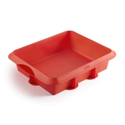 Afbeelding van Lekue bakvorm 24x20cm rood