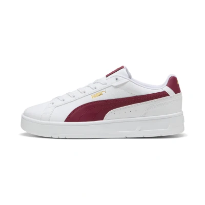 Afbeelding van Court Classico sneakers unisex, Rood/Wit/Goud, Maat 38,5 PUMA