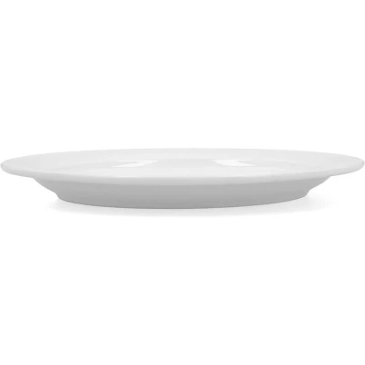 Afbeelding van Eetbord Bidasoa Glacial Ala Estrch Wit Keramisch (6 Stuks) (Pack 6x)