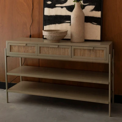 Afbeelding van Dutchbone Console Table Yasu Beige