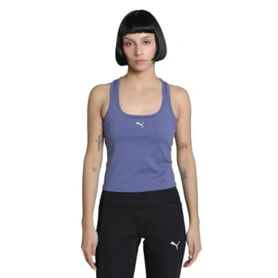 Afbeelding van CLOUDSPUN Mesh 2 in 1 tanktop voor Dames, Blauw, Maat XXS PUMA