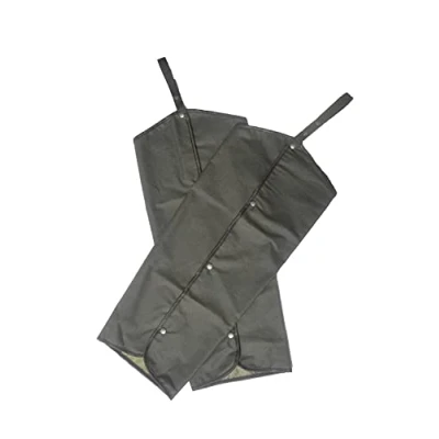 Afbeelding van Walker and Hawkes Wax Chaps bezaaide broek voor heren, Olijf, One Size