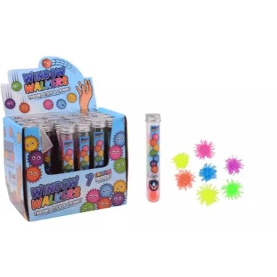 Afbeelding van 24 sticky window walkers in displ. 24426