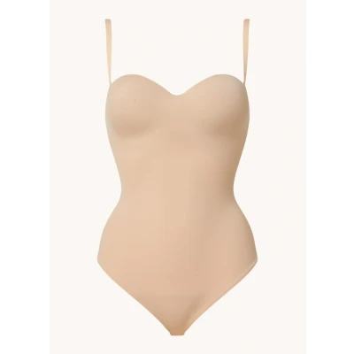 Afbeelding van Wolford dames Mat de Luxe Forming corrigerende body met beugel in kleur Beige, maat: M
