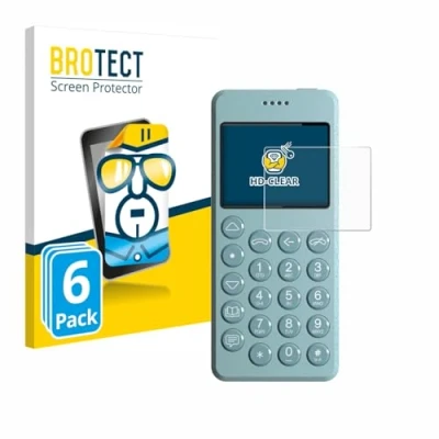Afbeelding van BROTECT Screenprotector voor Punkt MP02 Folie Beschermfolie transparant (6 Stuks)