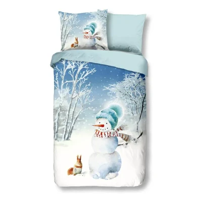 Afbeelding van Dekbedovertrek Good Morning Cold Multi Flanel 140 x 200 / 220 cm 1 Persoons