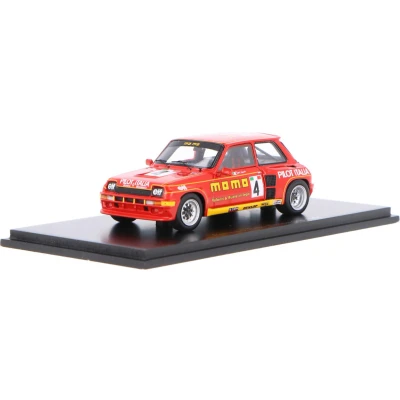 Afbeelding van Renault 5 Turbo Spark Modelauto 1:43 1984 Massimo Sigala Sport MOMO S5558 Schaalmodel