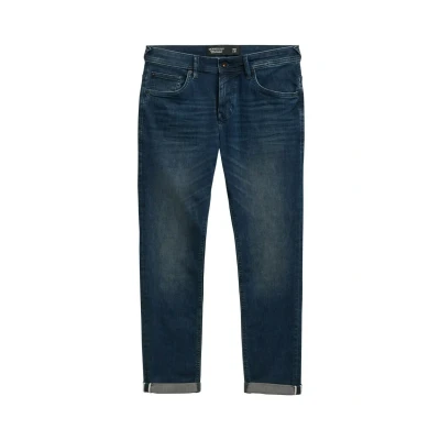 Afbeelding van TOM Tailor denim Superflex Aedan Straight leg jeans, Heren, Maat: 30x32, Mid stone blue black