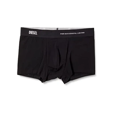 Afbeelding van Diesel Boxershorts voor heren, UMBX KORYTHREEPACK, verpakking van 3 stuks, zwart (Black Red Two), XL