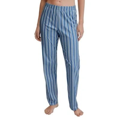 Afbeelding van Calida Pyjamabroek, Dames, Maat: 40/42, Riviera blue