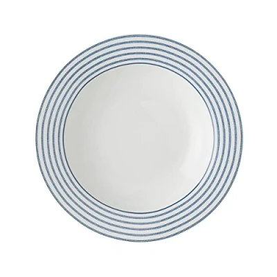 Afbeelding van Laura Ashley Bord Diep Candy Stripe 22 cm