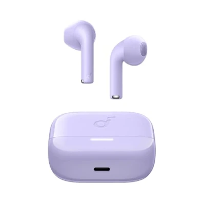 Afbeelding van soundcore K20i by Anker Semi in ear oordopjes, Bluetooth draadloos, 36 uur speeltijd, snel opladen, helder geluid, comfortabele pasvorm, ENC 2 Mic Clear Calls, Custom EQ, IPX5, 5.3,
