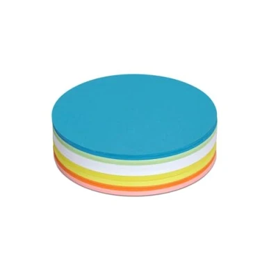 Afbeelding van Maul Animatiekaarten, rond, 185 mm, 150 g/m2, aan beide zijden bruikbaar, verschillende kleuren, 250 stuks