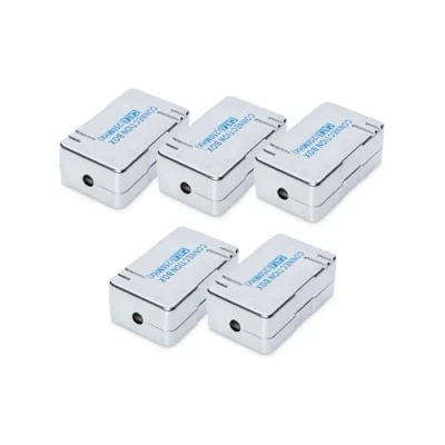 Afbeelding van DIGITUS DN 93903 LSA aansluitmodule Cat 6 5 stuks Afgeschermd Cat6 isolatieverplaatsingsconnector AWG 22 tot 26 Voor Ethernetkabels, netwerkkabels, installatiekabels Zilver