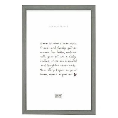 Afbeelding van Deknudt Frames fotolijst S46KF7 grijs parelbiesje foto 30x45 cm